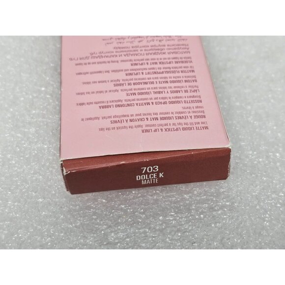 Kylie Jenner Matte Liquid Lipstick & Lip Liner Set Dolce K 703 - Picture 3 of 3